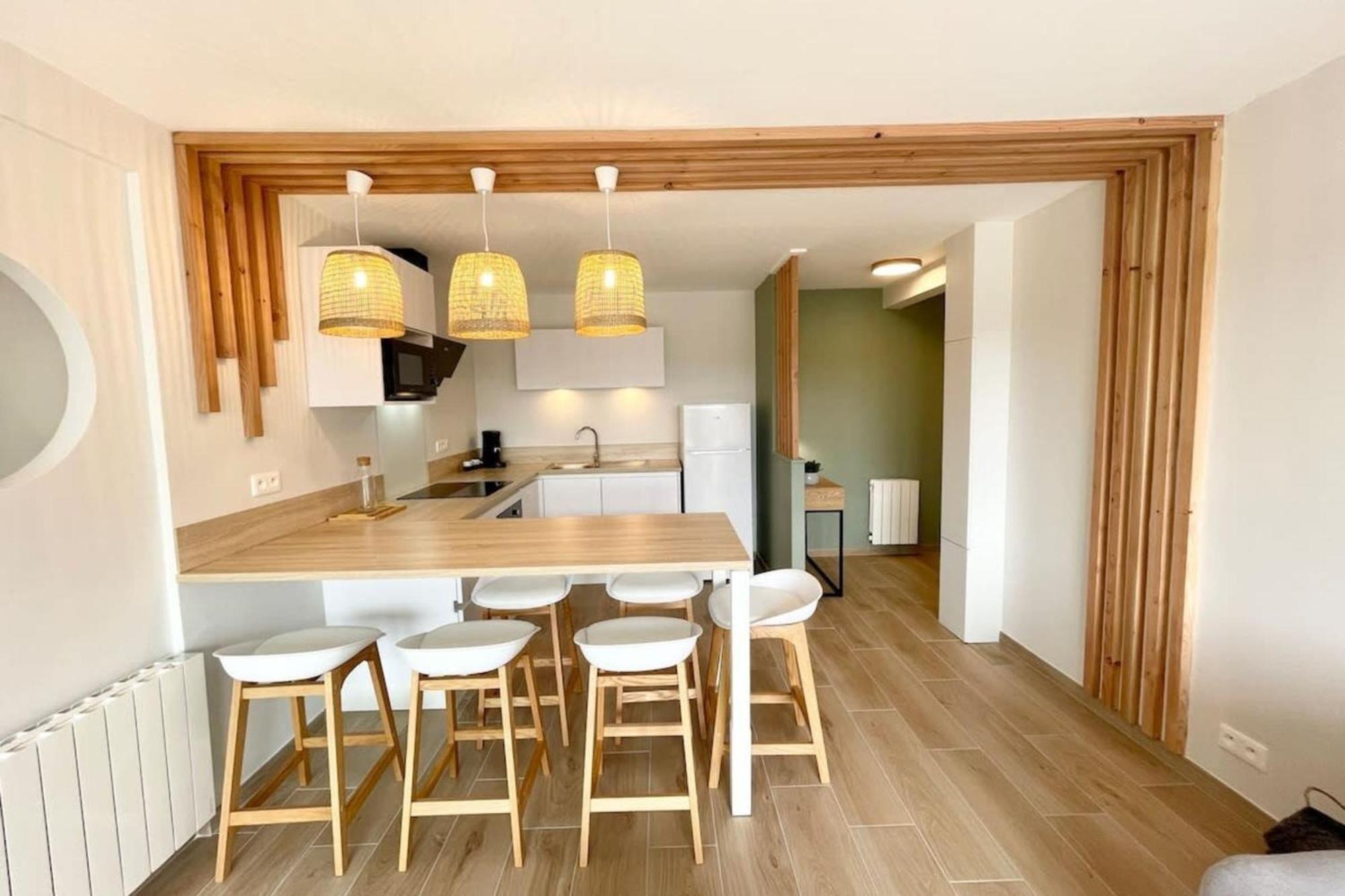 T3 Neuf Archi Cocooning Terrasse Face A La Mer Ploemeur Exterior foto