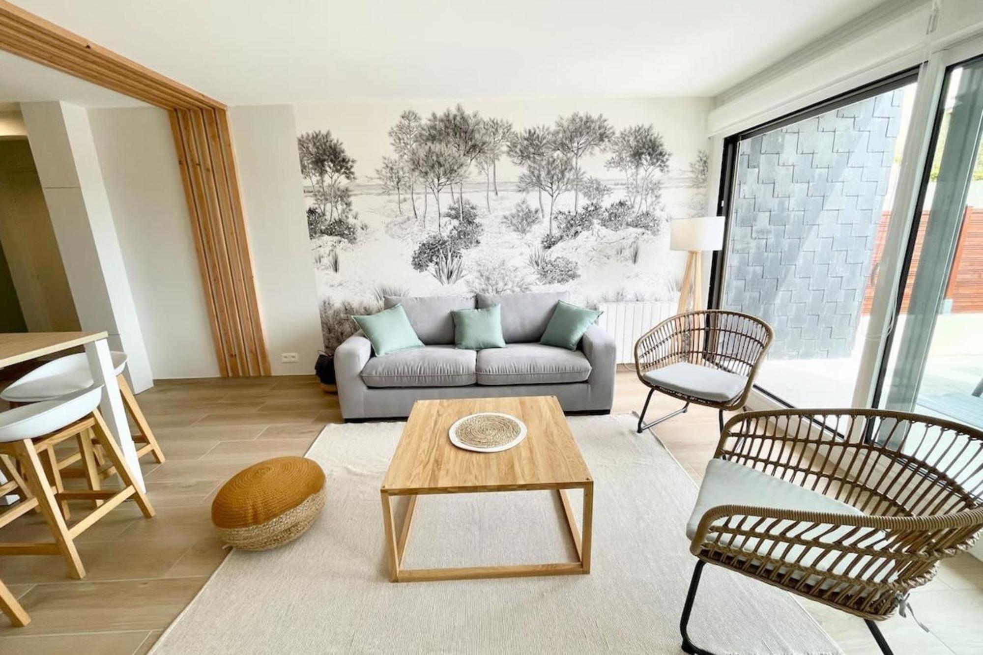 T3 Neuf Archi Cocooning Terrasse Face A La Mer Ploemeur Exterior foto